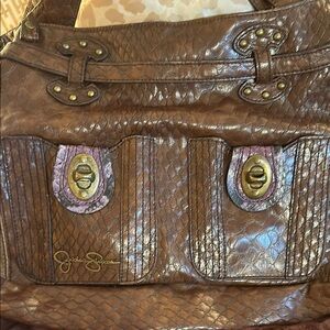 Jessica Simpson Brown Tote Bag